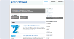 Desktop Screenshot of apnsettings.org