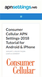 Mobile Screenshot of apnsettings.net